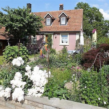 Villa Ferienbauernhof Storchenhäusle Simmershofen Exterior foto